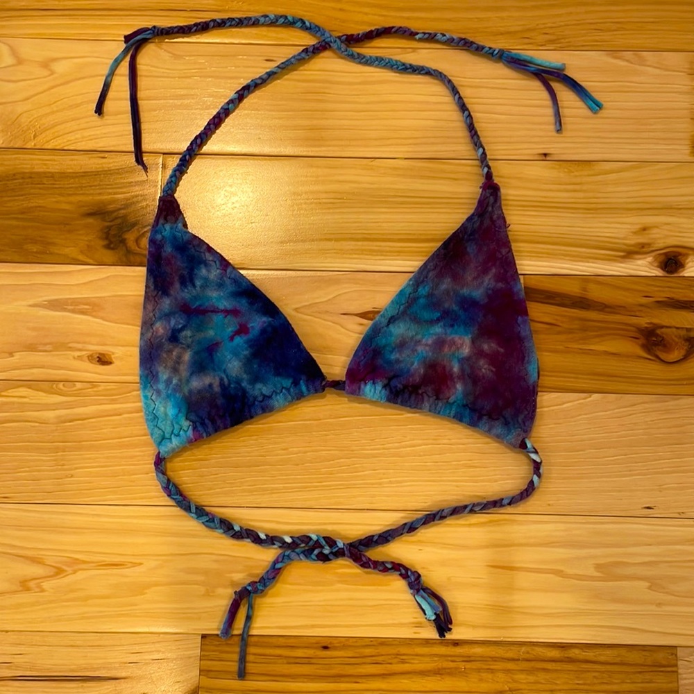 Organic cotton size xs festival top tie-dye Etsy